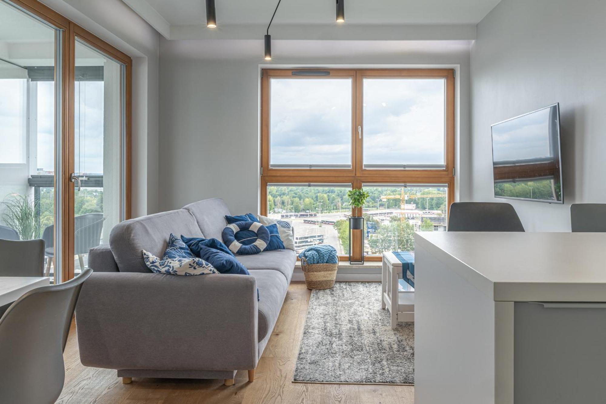 Waveside Apartment Гданьск Экстерьер фото